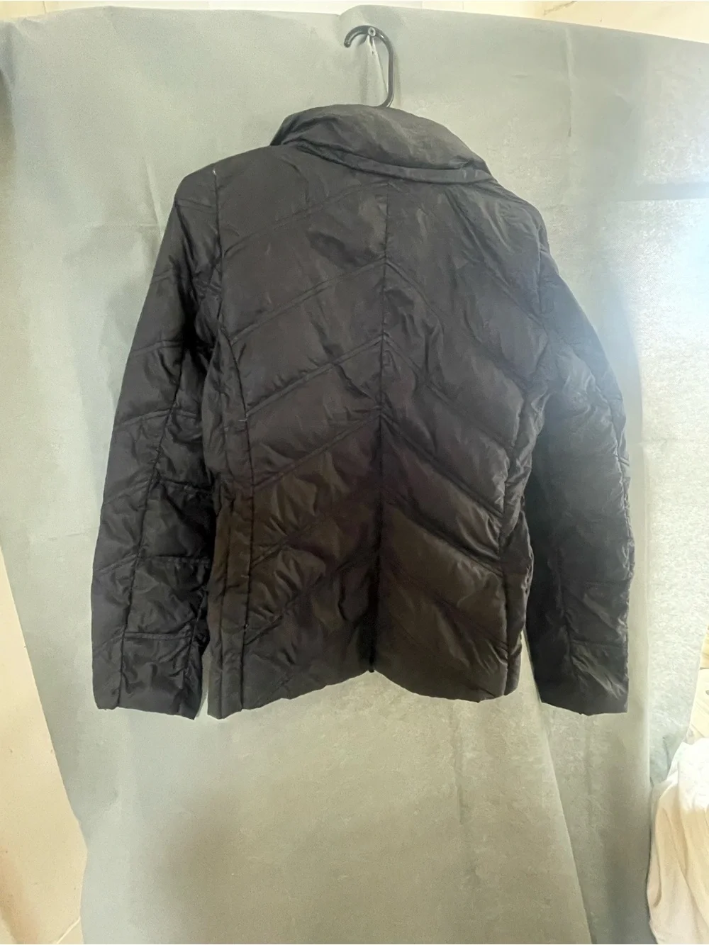 Michael Kors Black Quilted Packable Jacket XS